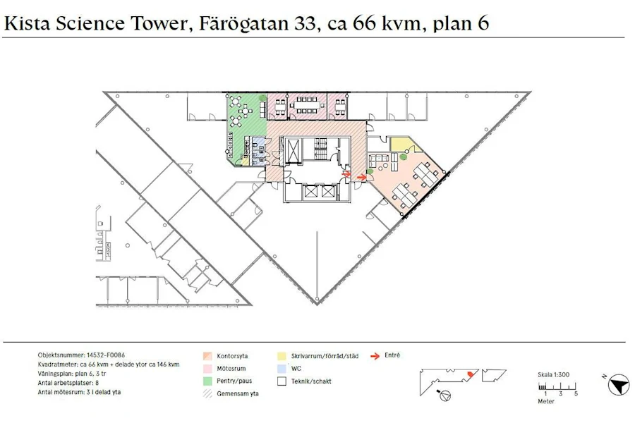 Kontorslokal på Kista Science Tower, Plan D6, Kista – bild 2