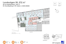 Landsvägen 50 - Planritning