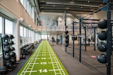 Drottning Kristinas esplanad 10 - Actic gym ligger i fastigheten bredvid.