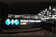 Hedvig Möllers gata 12 - WTC Lund by night