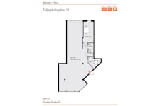 Taljegårdsgatan 11 - Planlösning
