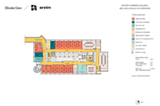 Gjörwellsgatan 30 - Planlösning I Interngång till helplan i DN-skrapan