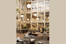 Kruthusgatan 3 - En av husets flera ljusgårdar