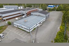 Kilowattvägen 2 - Drönarvy från Norr