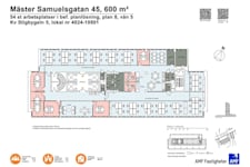 Mäster Samuelsgatan 45 - Planritning