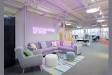 Rådmansgatan 16 - Loungeyta för pauser och informella samtal.