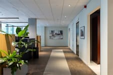 Malmskillnadsgatan 13 - Sergelhuset - Korridor intill kontorslandskapet.