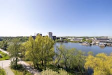 Solna strandväg 80, 3 tr - Sjöutsikt ifrån gemensam takterrass