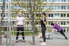 Solna strandväg 78 - Utegym i Solna strand.