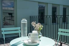 Tegeluddsvägen 31 - Privata terrasser i ljusgårdar för kontor på plan 6