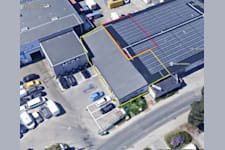 Hantverkarvägen 24 - GULT = Kontor, Rött = Lager