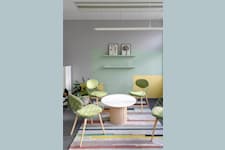 Knarrarnäsgatan 9 - Kista Entré, plan... - Mysig loungehörna i det egna kontorslandskapet.