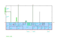 Betselgatan 6 - Kontor, plan 2 (blåmarkerad yta)