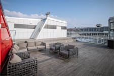 Arena Läppstiftet - Lilla Bommen 1 - Takterrass med utemöbler.