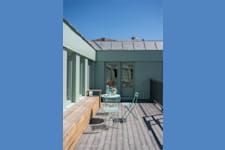 Tegeluddsvägen 31 - Privata terrasser i ljusgårdar för kontor på plan 6