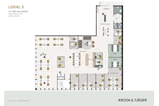 Klostergatan 9 - Planskiss