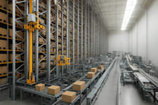 Knut Påls Väg 7 - Visionsbild höglager