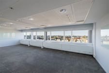 Karlavägen 108 - Kontorsyta med utsikt från högsta våningen på Karlavägen 108 i Garnisonen.