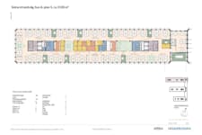 Solna strandväg 76 - Ritning Solna strandväg 76, plan A5, cirka 1530 kvm.