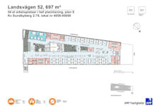 Landsvägen 52 - Planritning plan 8