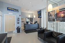 Dammliden 12 - Kundmottagning/Reception