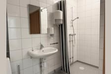 Nya Tingstadsgatan 1 - Rymligt WC med dusch