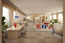 Marieviksgatan 29 - Visionsbild arbetsplatser