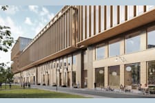 Kruthusgatan 3 - Nya Bergsplagsparken kommer anläggas utanför huset