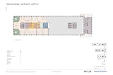 Solna strandväg 80, 3 tr - Ritning Solna strandväg 80, plan B7, ca 547 kvm