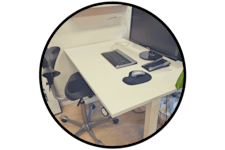 Coworking-plats på Lillåvägen 61, gatuplan baksidan, Bagarmossen – bild 3