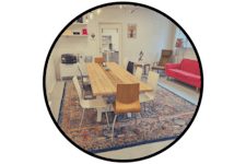 Coworking-plats på Lillåvägen 61, gatuplan baksidan, Bagarmossen