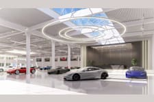 Murmästarvägen 1 - Interiör bilhall