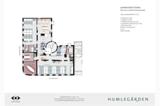 Linnégatan 6 - Planritning Linnegatan 6, 4 tr,  340 m2