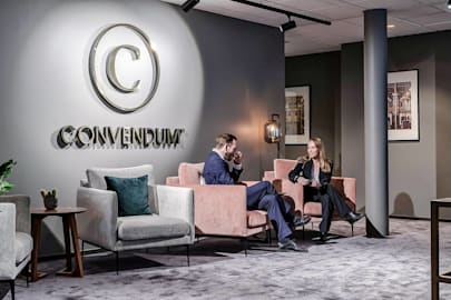 Coworking-plats på Strandvägen 1, Stockholm