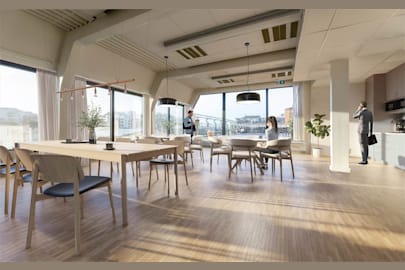 Löfströms Allé 1B - Pentry med till hörande terrass