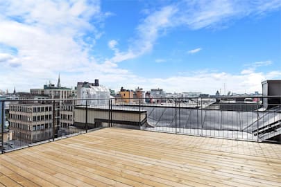 Sveavägen 25 - Terrass i bästa solläget
