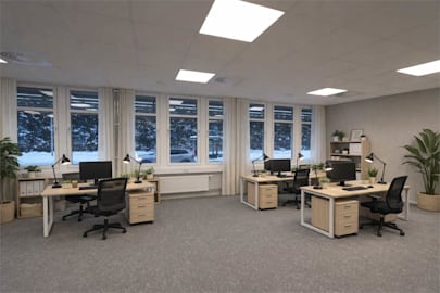 Gustaf Dalénsgatan 19 - Exempel på inredning i lokalen