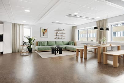 Coworking-plats på Gullfossgatan 3, Kista