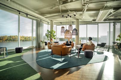 Marieviksgatan 19 - Loungeyta med utsikt