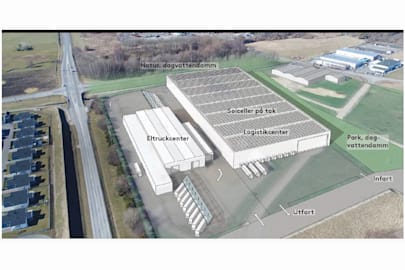 Industrilokal på Dalaslingan 8, Trelleborg