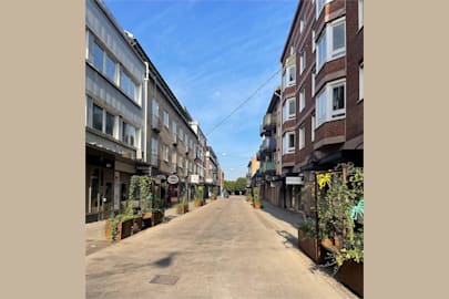 Restauranglokal på Klammerdammsgatan 13, Halmstad