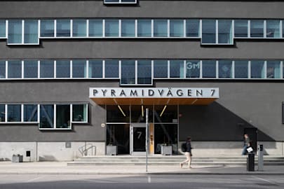 Coworking-plats på Pyramidvägen 7, Solna