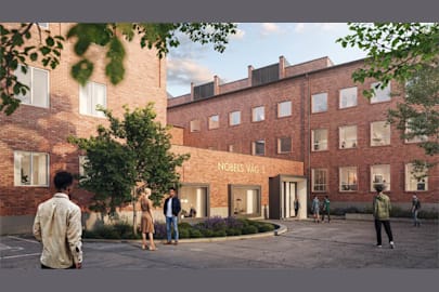 Industrilokal på Nobels väg 3, Solna