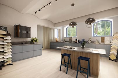 Engelbrektsgatan 7 - Illustration showroom