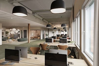 Strandbodgatan 1 - Temas lokal kontorslandskap - för webb