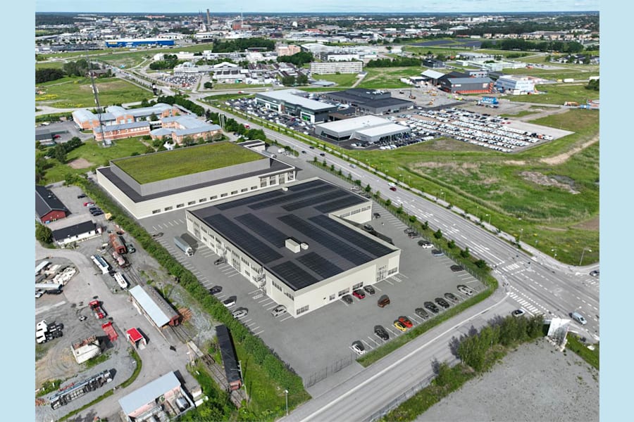 Industrilokal på Långtradargatan 1C, Uppsala