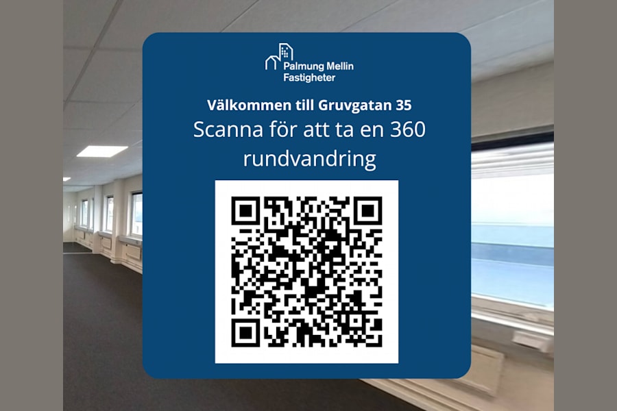 Gruvgatan 35 - QR-kod 270 kvm