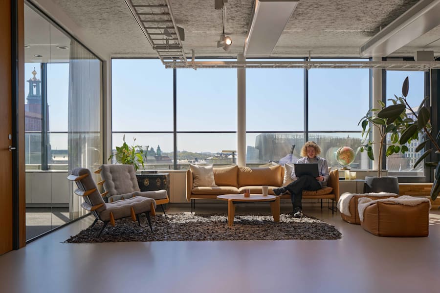 Coworking-plats på Vasagatan 12, Stockholm