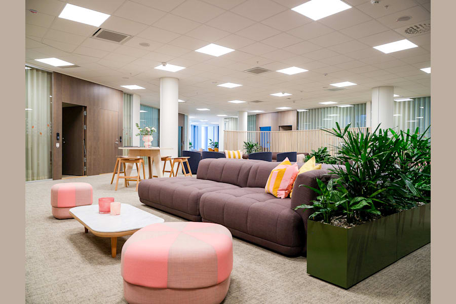 Coworking-plats på Fabrikstorget 1, Göteborg