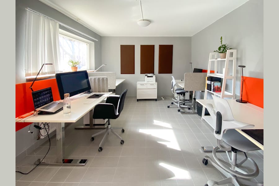 Coworking-plats på Malmövägen 54, Johanneshov